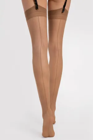 Marlena Back Seam Stockings 20 Denier