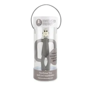 Matchstick Monkey Teething Toy - Grey