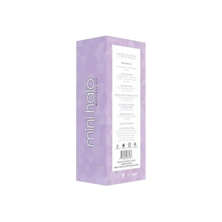Mini Halo 20x Wireless Wand Vibrator