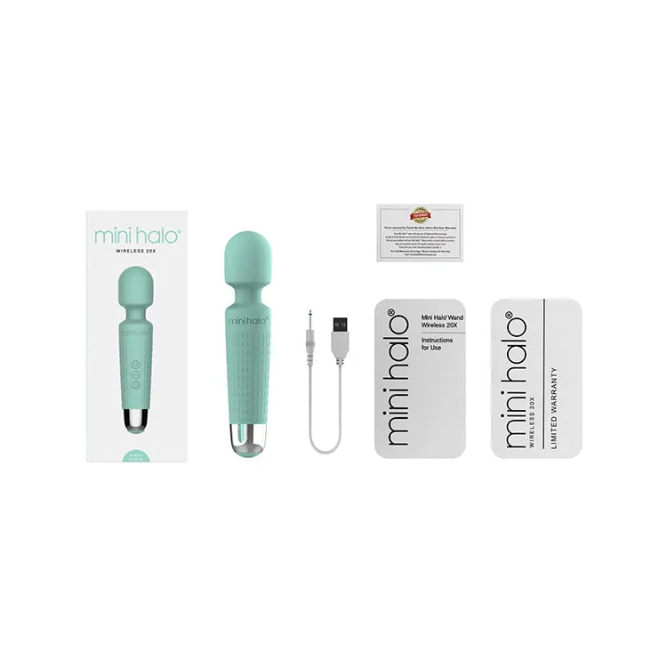 Mini Halo 20x Wireless Wand Vibrator