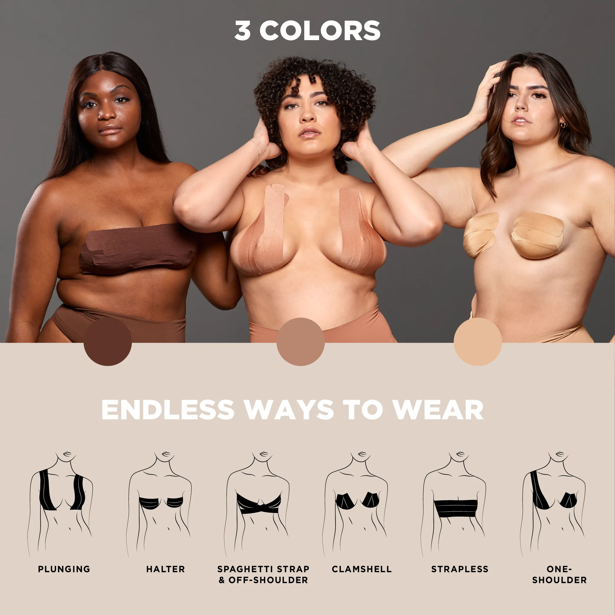 Nippies Precut Boob Tape (12 Pieces)