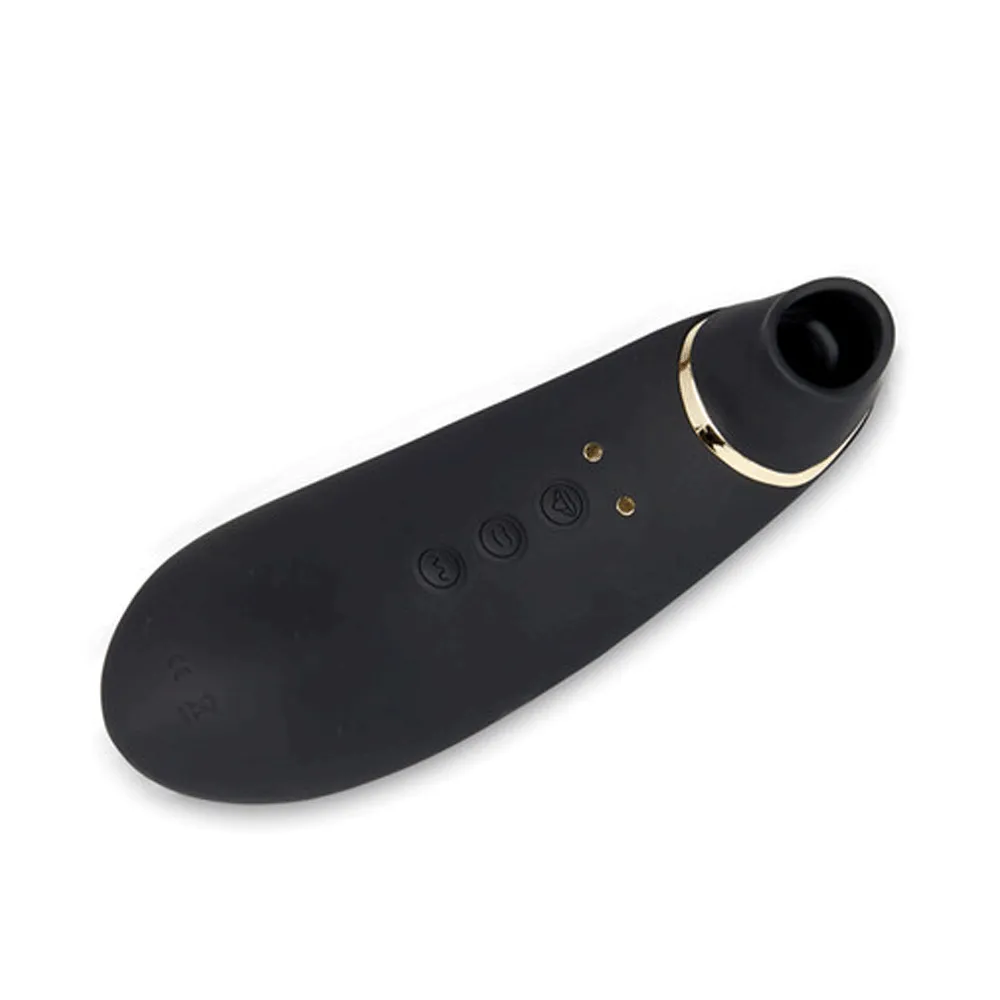 Nu Sensuelle Trinitii Flickering Tongue Clitoral Suction Vibrator - 18K Gold Edition
