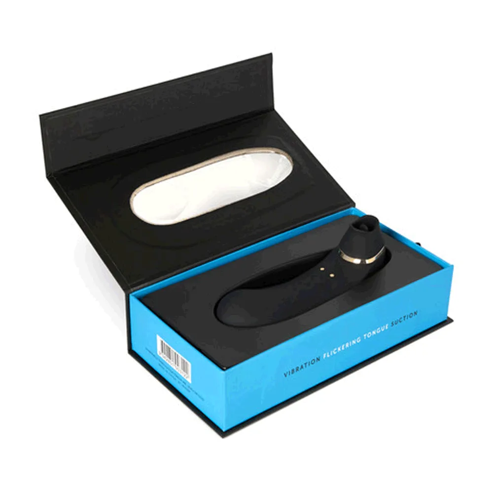 Nu Sensuelle Trinitii Flickering Tongue Clitoral Suction Vibrator - 18K Gold Edition