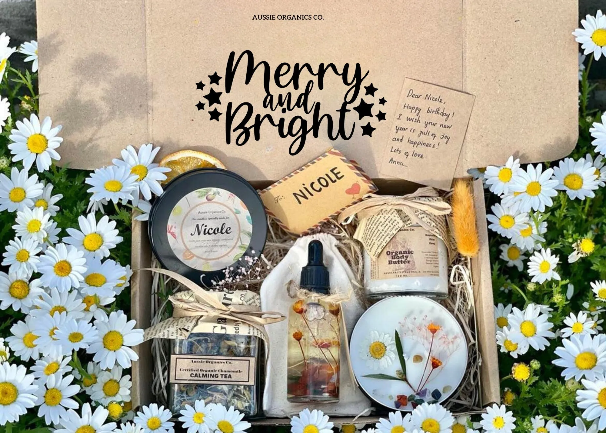 Personalised Christmas Pamper Gift Box