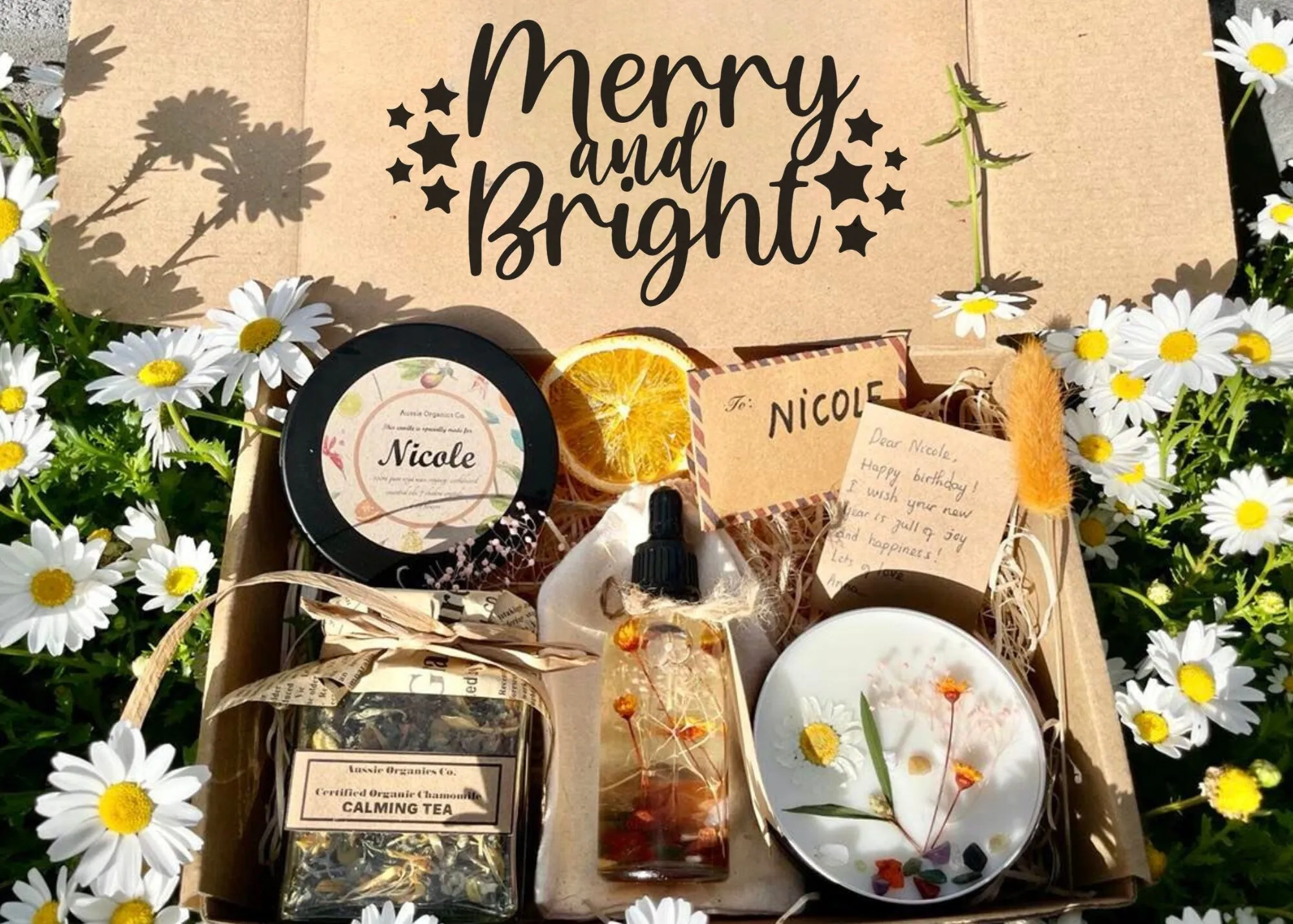 Personalised Christmas Pamper Gift Box