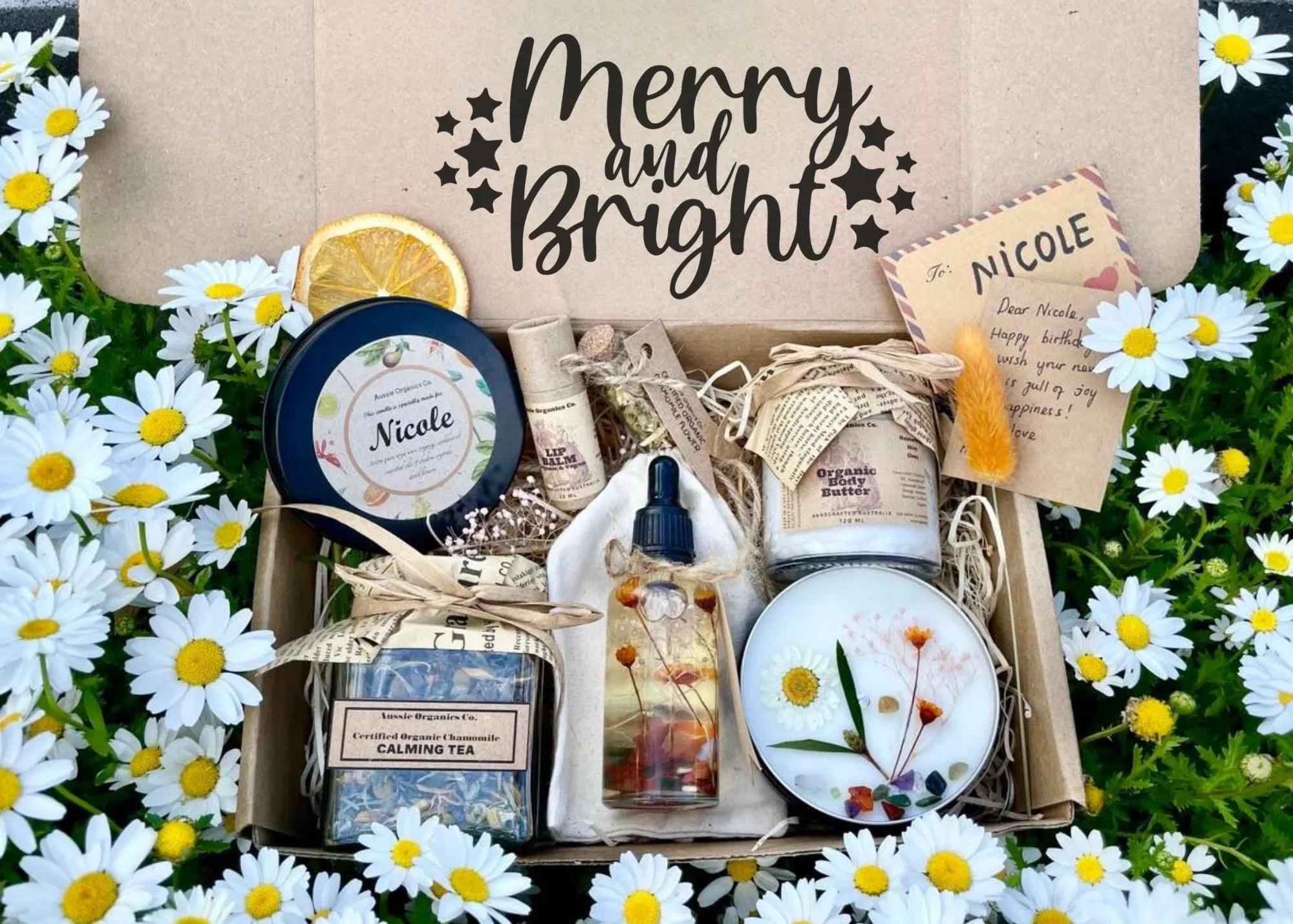 Personalised Christmas Pamper Gift Box