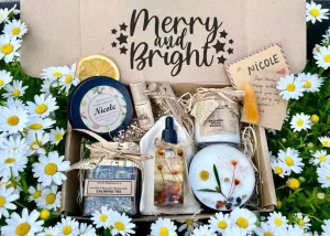 Personalised Christmas Pamper Gift Box