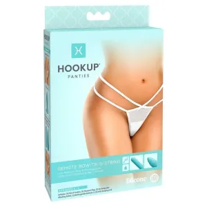 Pipedream Products Hookup Panties Remote Bow Tie G-String