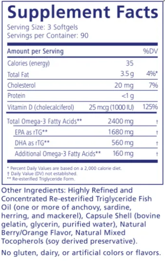 PRN De3 Dry Eye Omega Benefits®