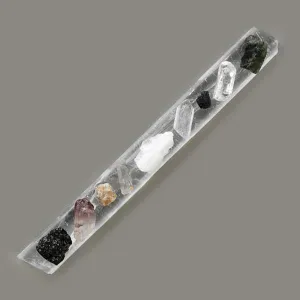 'Radha's Wand' Selenite Crystal Synergy Wand