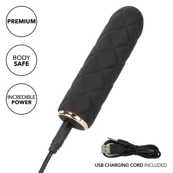 Raven Quilted Seducer - Black