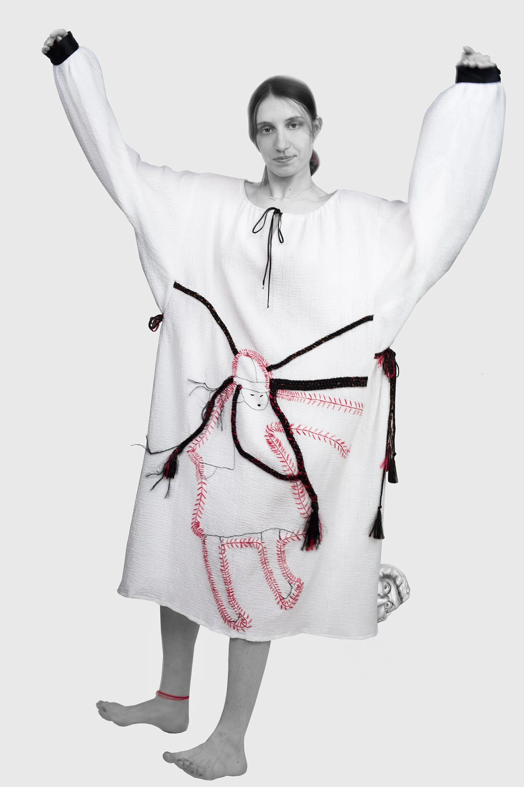 Rite of Spring Girl Dress - White