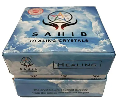 Sahib Healing Crystals Natural Red Jasper 100 Grams Tumble Stone for Reiki Healing, Crystal Healing, Vastu Correction and Wisdom