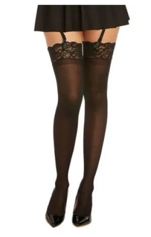 Sheer Thigh High w/ Lace