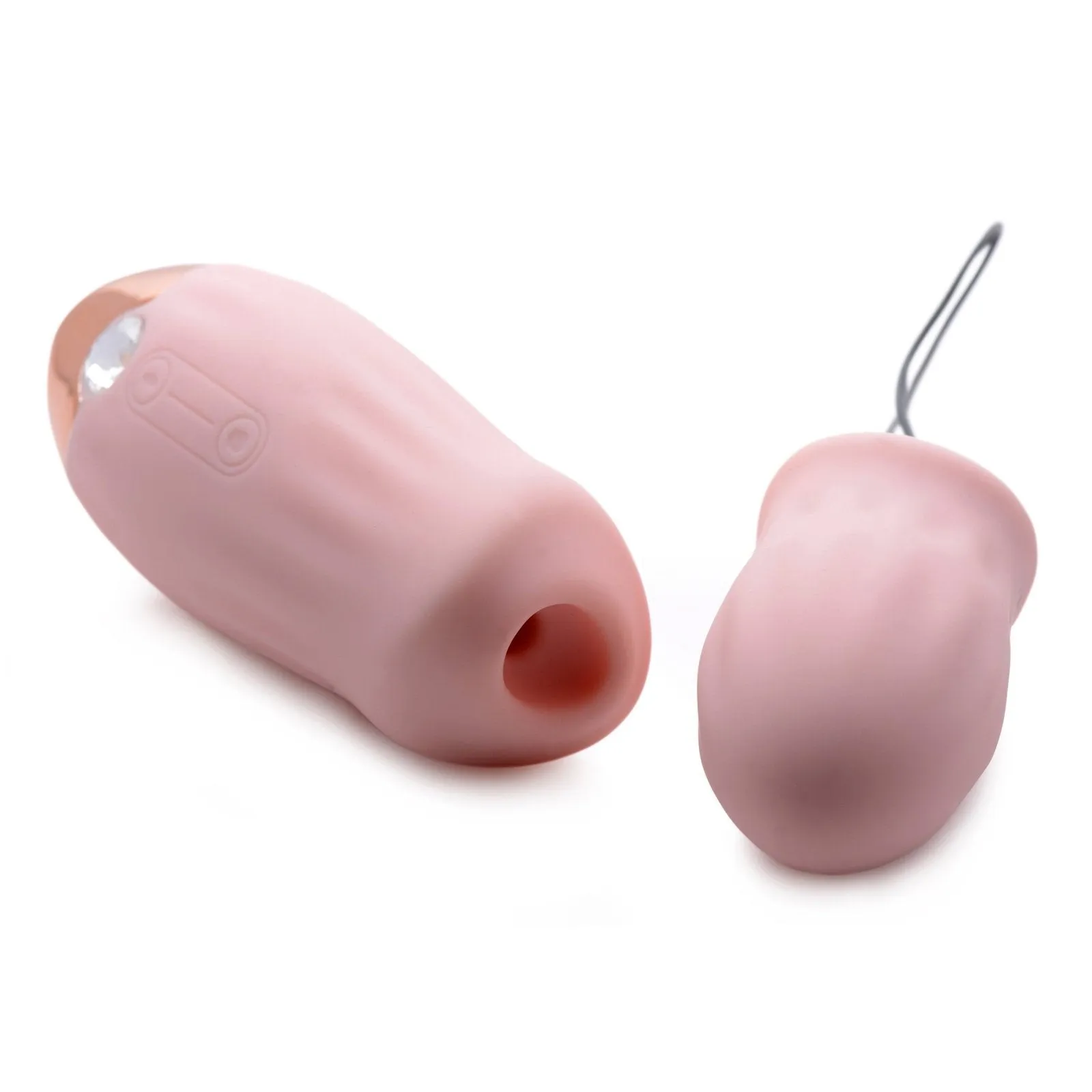 Shegasm Tandem Teaser 10x Clitoral Stimulator With Bonus Egg Vibe