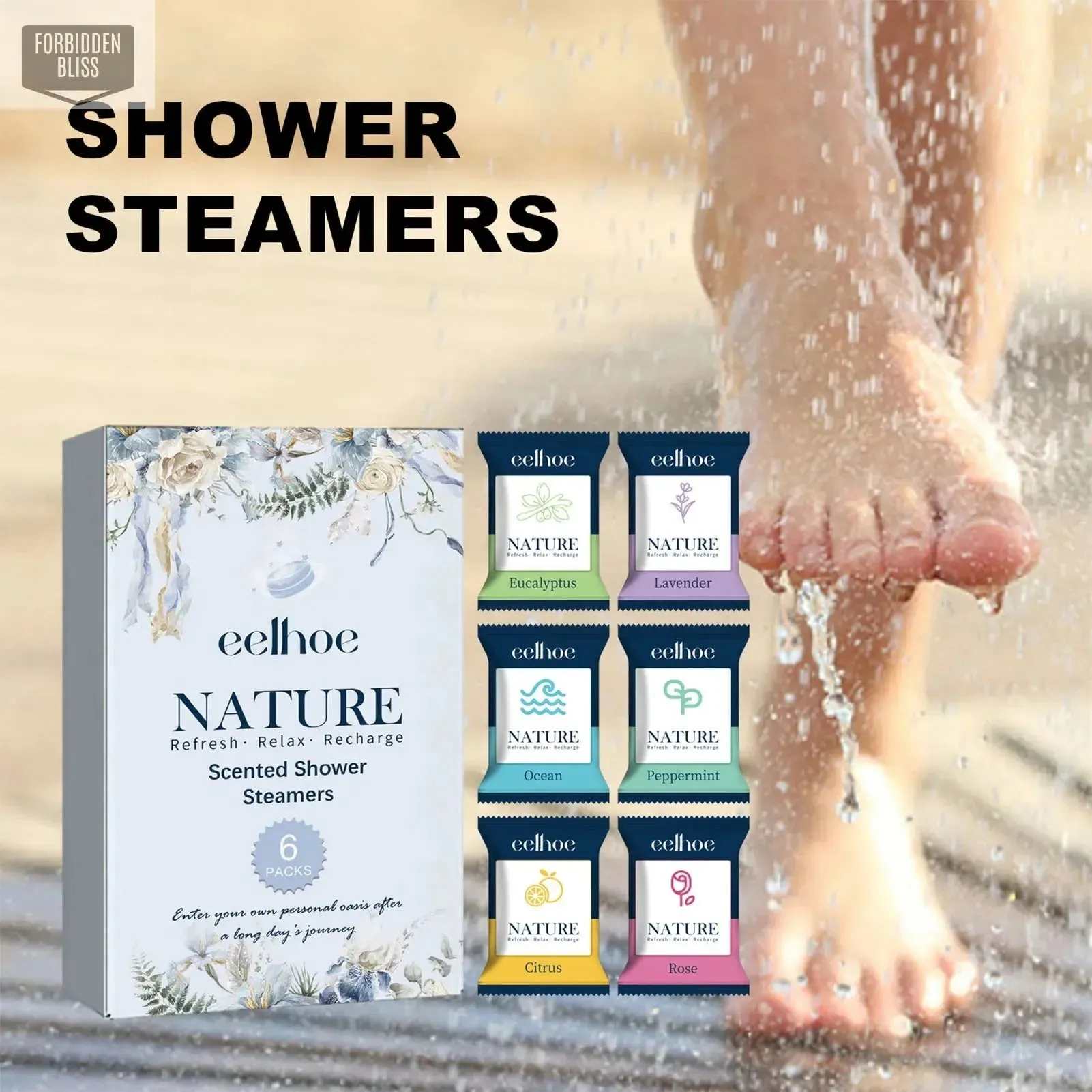 Shower tablets for Relaxation