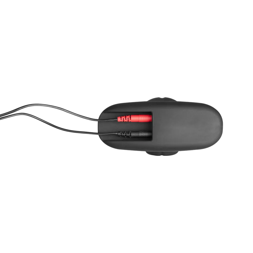 Silicone Noir Rocker Butt Plug - Large