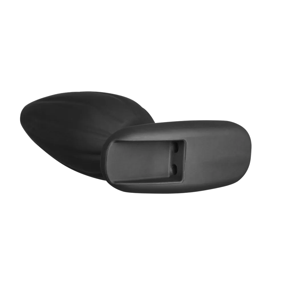 Silicone Noir Rocker Butt Plug - Large