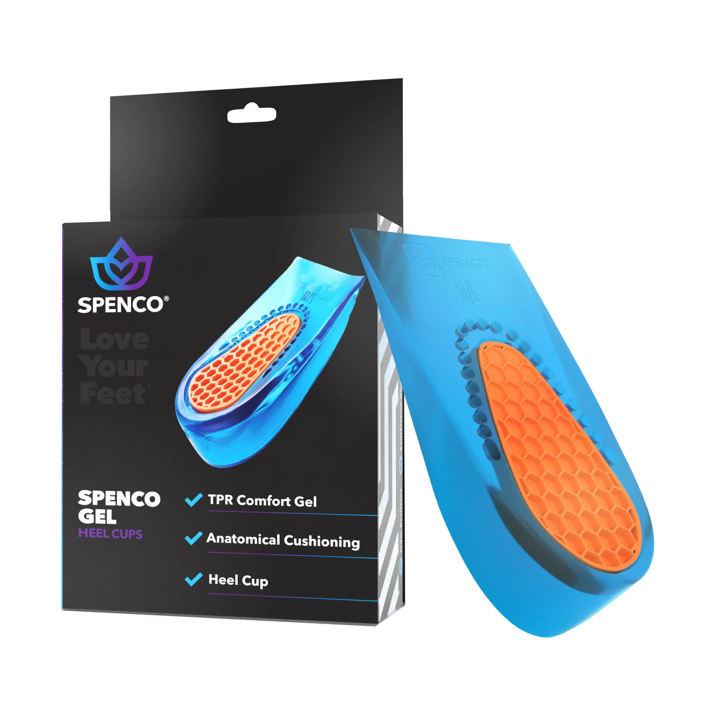 SPENCO GEL HEEL CUP