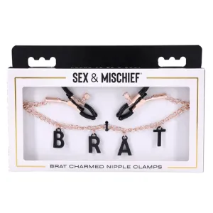 Sportsheets Brat Charmed Nipple Clamps