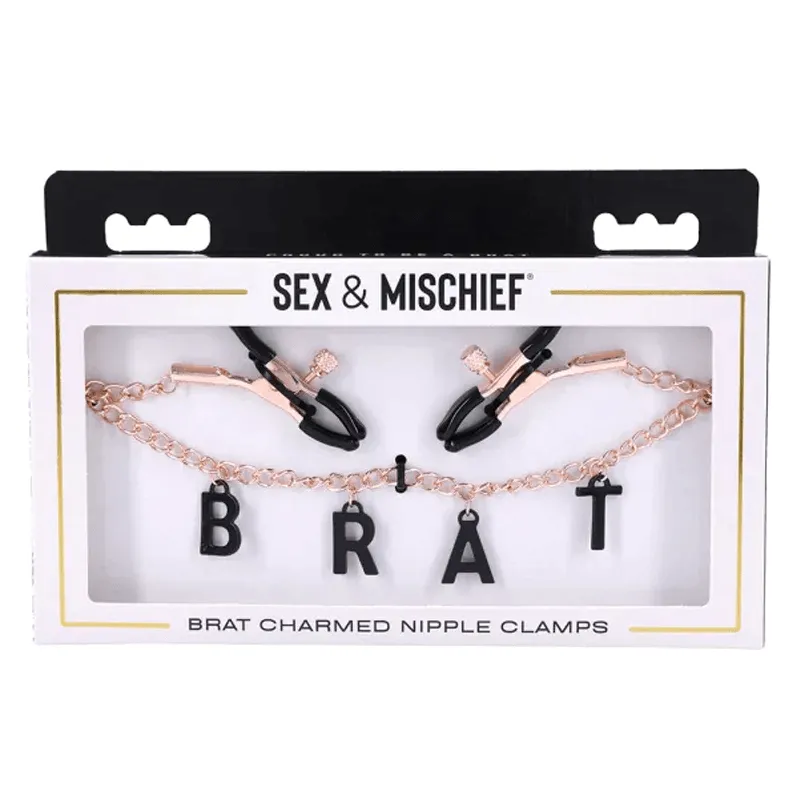 Sportsheets Brat Charmed Nipple Clamps