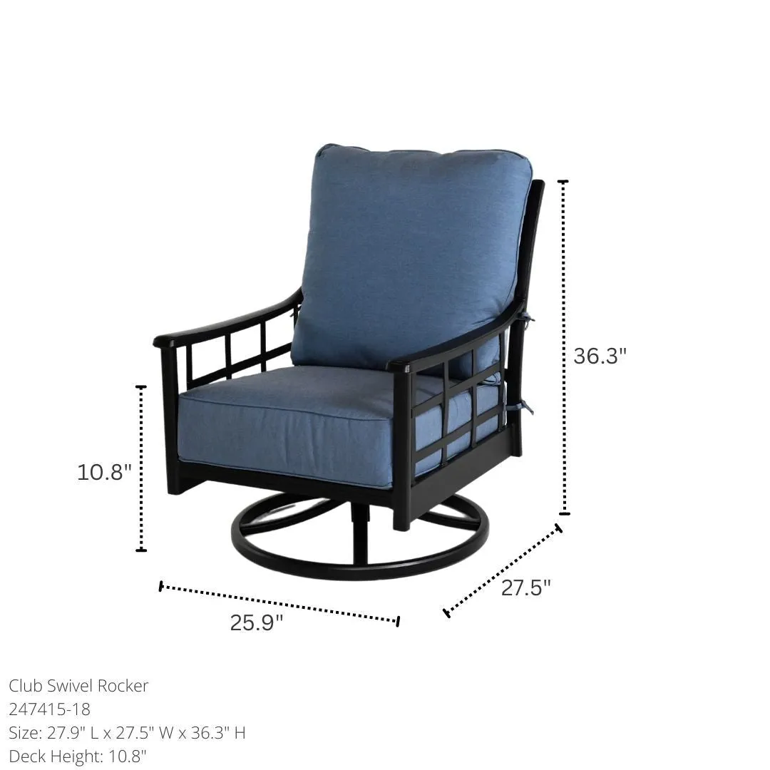 Stratford Estate Sectional Deep Seating Set (6 Piece Set)