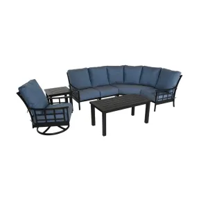 Stratford Estate Sectional Deep Seating Set (6 Piece Set)