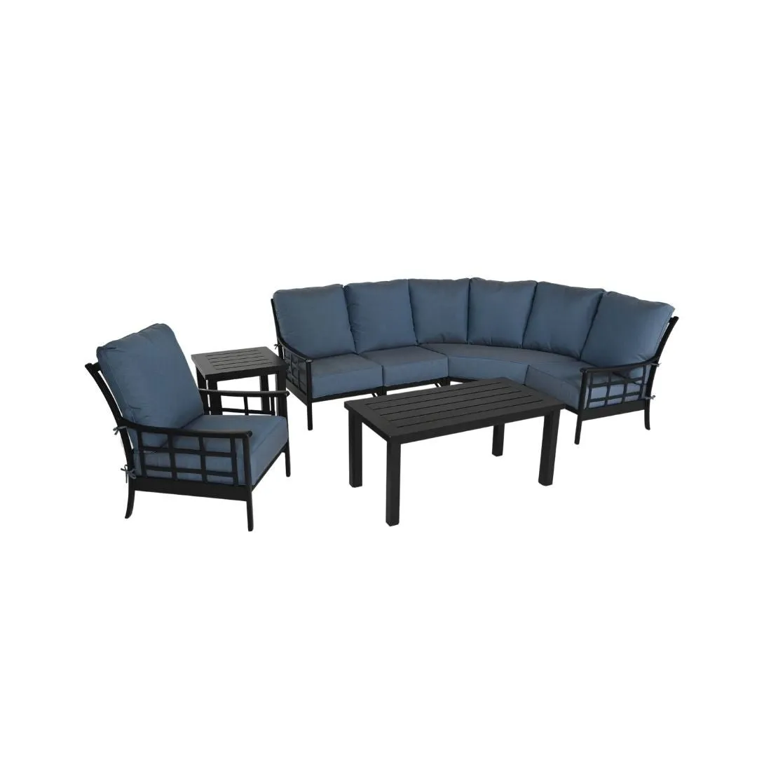Stratford Estate Sectional Deep Seating Set (6 Piece Set)
