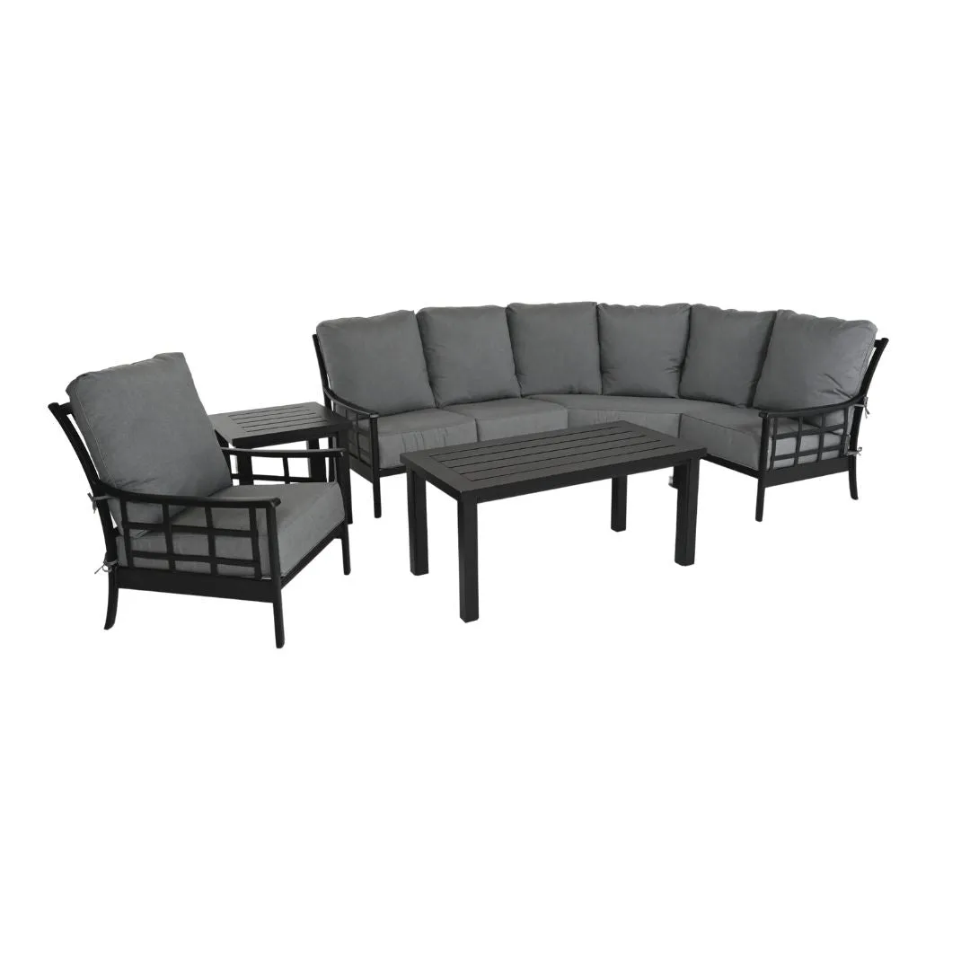 Stratford Estate Sectional Deep Seating Set (6 Piece Set)