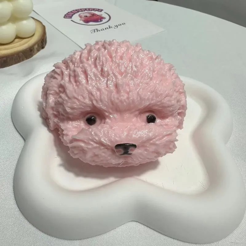 Teddy Dog Head Squishy