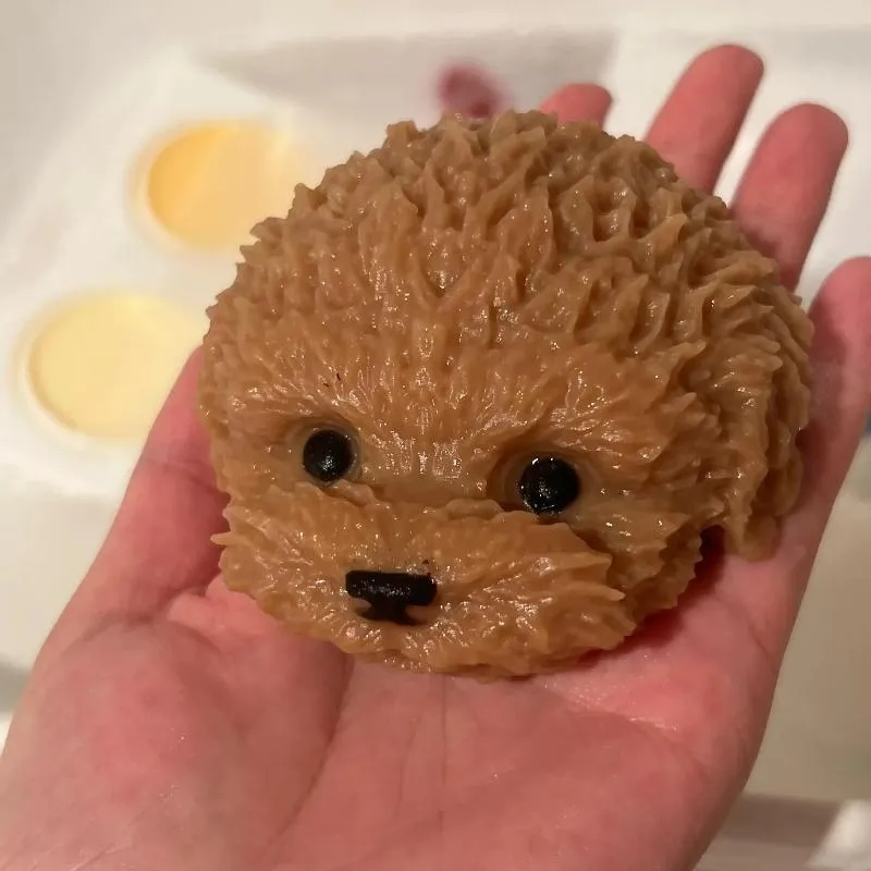 Teddy Dog Head Squishy