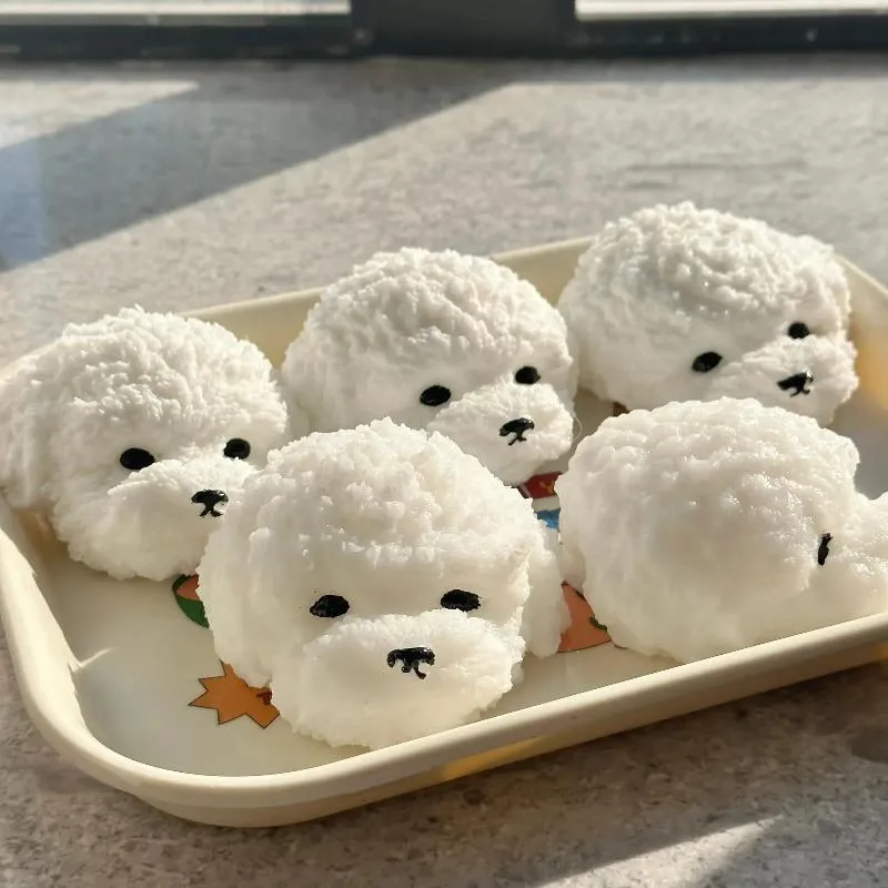 Teddy Dog Head Squishy