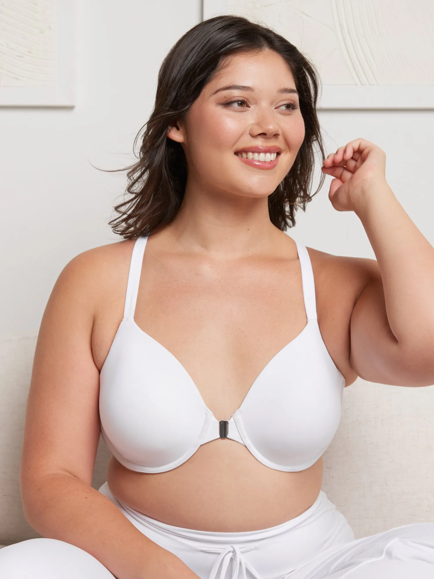 The Luna - Front-Closure Racerback Power Mesh Bra