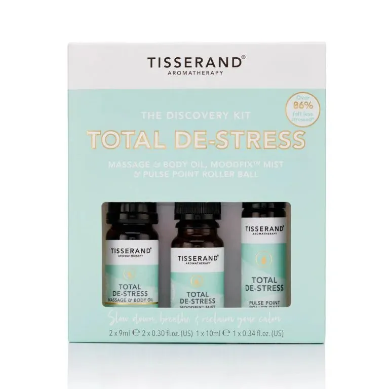 Tisserand Total De-stress 3 Piece Kit