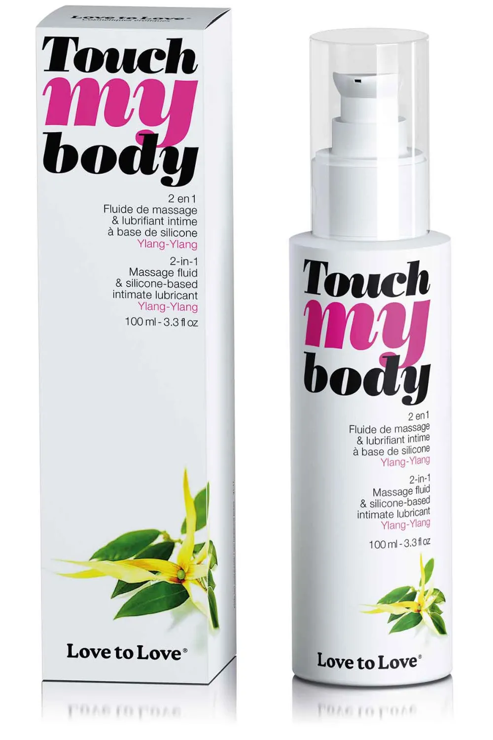 Touch My Body Massage & Lubricant Ylang-Ylang 100ml