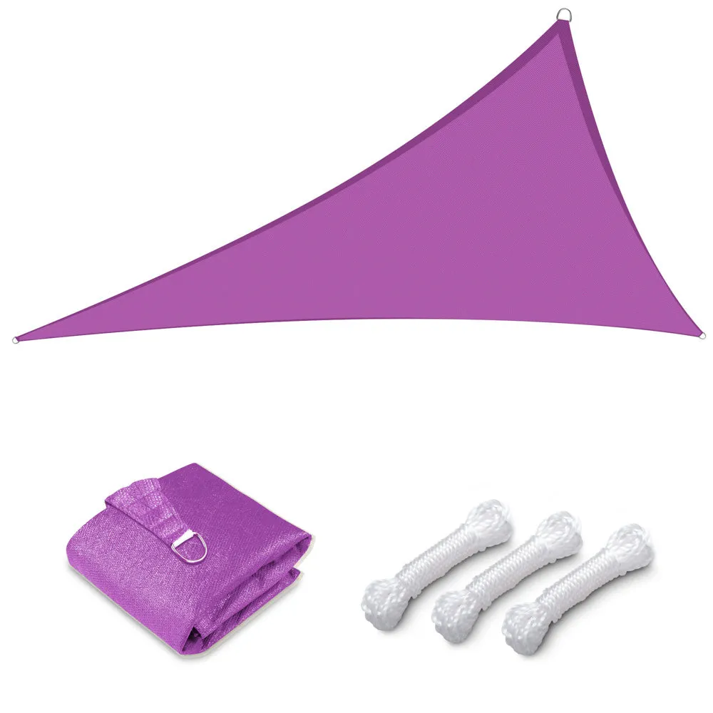 Triangle Sun Shade Patio Shade Sail Deck Shade 3x3x3