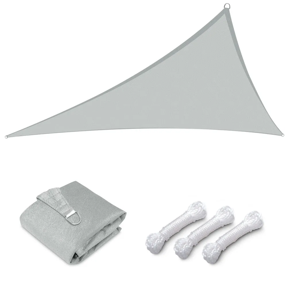 Triangle Sun Shade Patio Shade Sail Deck Shade 3x3x3