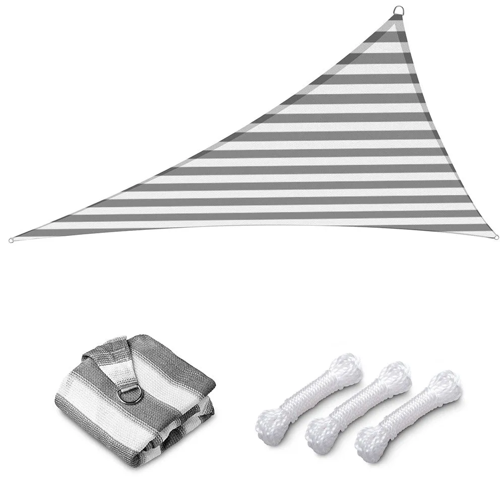 Triangle Sun Shade Patio Shade Sail Deck Shade 3x3x3