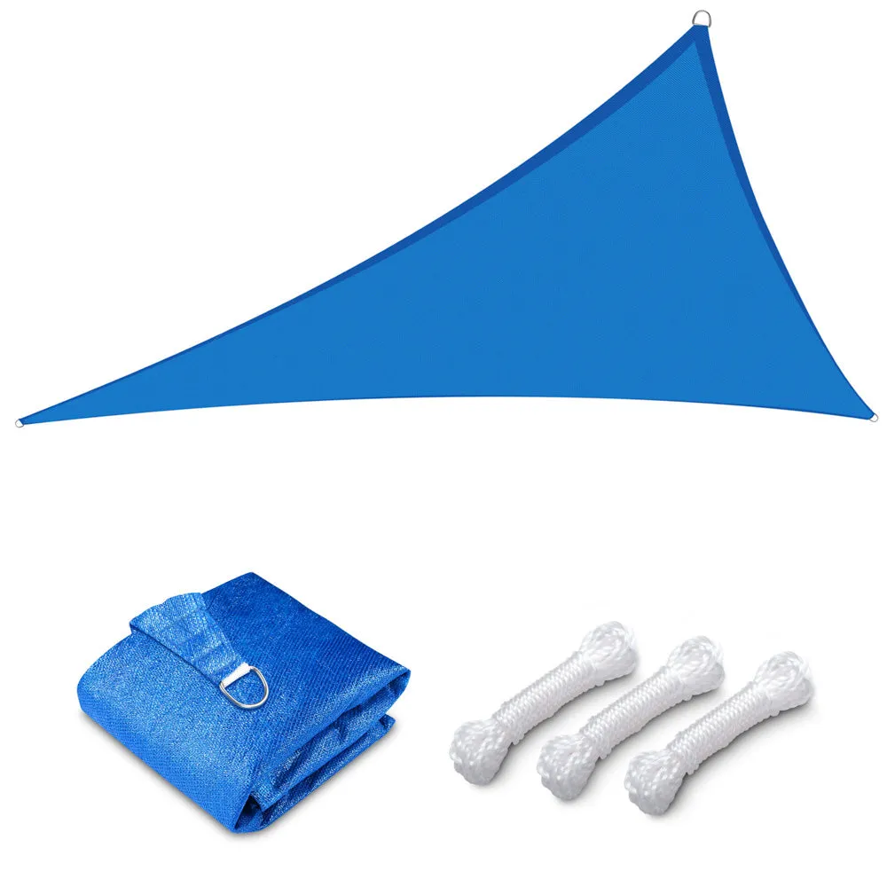 Triangle Sun Shade Patio Shade Sail Deck Shade 3x3x3