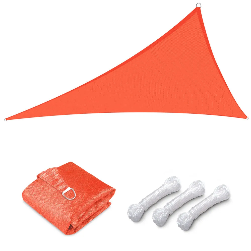 Triangle Sun Shade Patio Shade Sail Deck Shade 3x3x3