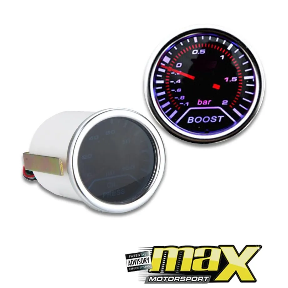 Type-R 2 Inch Smoked Gauge - Boost