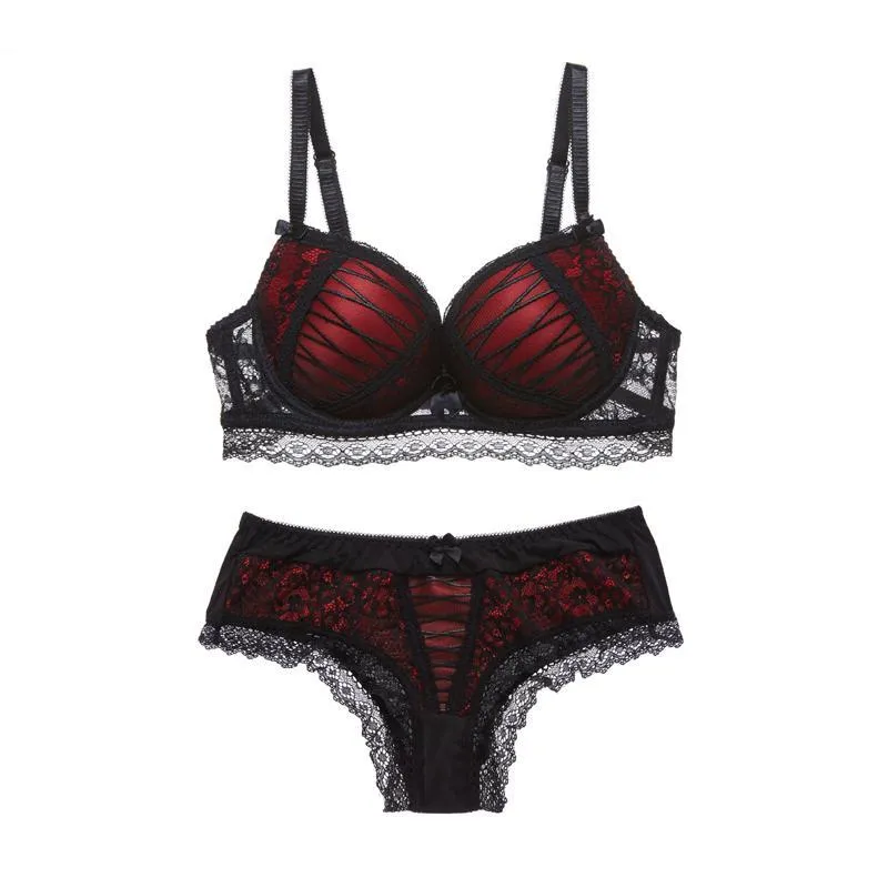 VenusFox Brassiere Lingerie Bras And Panties Bra Sets
