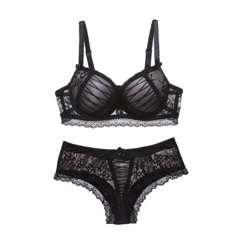 VenusFox Brassiere Lingerie Bras And Panties Bra Sets