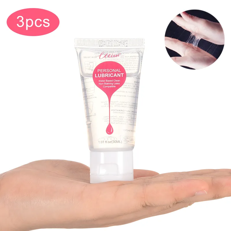 Water Based Sex Lubricants 30ml*3Pcs Set