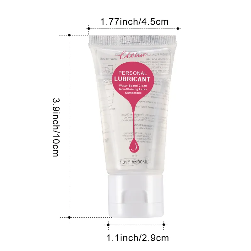 Water Based Sex Lubricants 30ml*3Pcs Set