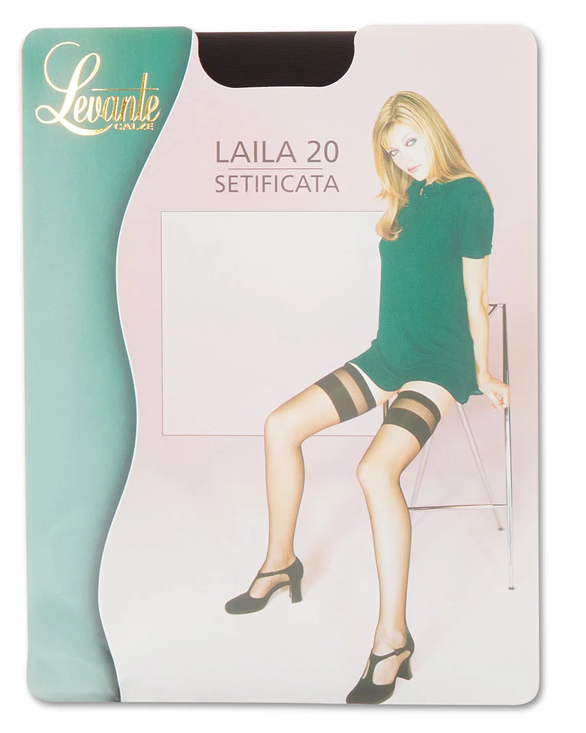 Women's Laila Self-Support Sheer Thigh High Stockings